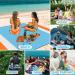 Beach Blanket 79''x 87'' Blue - Sandproof Waterproof Mat for 1-7 Adults | Portable Outdoor Picnic Blanket for Camping, Travel, Hiking - Buy Online on GoSupps.com