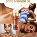 Shimmer Body Oil Body Luminizer Liquid Highlighter Bronzing Drops Smooth Liquid Spray Summer Body Illuminator Liquid Bronzer Body Shimmer Oil Body Glow Highlighter Liquid Body Highlighter Face Glow - Buy Online on GoSupps.com