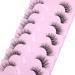 L Curl Half Strip Natural Look 3D Fluffy False Eyelashes - Pack of 7 Pairs | Reusable Wispy Cat Eye Lashes for Extensions-like Look - Buy Online on GoSupps.com