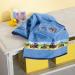 Erwin M ller Children's Hooded Terry Cloth Bathrobe Set - 3-Piece Bath Towel & Washcloth Bundle for Kids - Buy Online on GoSupps.com