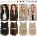 Rich Choices Secret Hair Extensions Invisible Wire Hair Extension Hair Pieces for Women Wavy Hair Extension with Wire 20 Inch Net Black 20 Inch Net Black - Buy Online on GoSupps.com