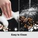 Buy Panipup Dog Slide-Resistant Super Absorbent Matte 60x40 cm - Washable Water Bowl Underlay for Dogs & Cats | Black Fressnapf Feed Pad - Buy Online on GoSupps.com