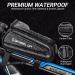HOPENE Waterproof Bike Phone Mount Bag | Touch Screen Bicycle Pouch for iPhone 11/12/13/14, Samsung Note 20+ | Large 7 Size - Buy Online on GoSupps.com