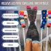 SB SOX Compression Socks (15-20mmHg) for Men & Women - 3 Pairs | Large-X-Large | Solid Black | All Day Comfort - Buy Online on GoSupps.com