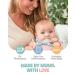 Cheeky Chompers Bertie the Lion Tooth Aid - Soft Silicone Bite Rings with Gel Applicator | BPA & Phthalate-Free Teething Solution - Buy Online on GoSupps.com