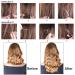 Duufin Hair Extension Microring Set - 500 Microrings Pliers Needles Clips & Comb - Perfect for Blonde Hair Extensions - Buy Online on GoSupps.com