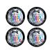 TeaZa Energy Tropical Chill Mix with Relora- Individual Hot/Cold Brew Tea Curb Cravings for Snacks Calming Formula Tobacco Free Nicotine Free Smokeless Alternative Pucks - Tropical Chill (4 Pack)