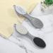 4-in-1 Pedicure Tool Set for Dry and Wet Foot Care - Callus Remover, Foot Scrubber, Pumice Stone, Nail Brush - Gray - Buy Online on GoSupps.com