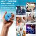 Mindpanda Spirit & Body Gel Stress Ball for Adults - Anti-Stress Hand Therapy & Grip Strength Trainer - Three Density Blue Mindfulness Squeezing Ball - Buy Online on GoSupps.com