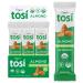 Tosi Organic SuperBites Vegan Snacks, Keto Friendly, Almond, 1oz (Pack of 12), Gluten Free, Omega 3s, Plant Protein Bars with Flax and Chia Seeds