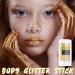 Gold Body Glitter Stick - Holographic Mermaid Sequins for Concerts Music Festivals & Rave | Chunky Glitter Gel Makeup for Body Face Hair & Lips - 0.56oz - Buy Online on GoSupps.com
