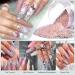 Saviland 10 Colors Acrylic Powder Set for Nail Extension - Professional Glitter White Pink Polymer Colored Acrylic Nail Powder - No Lamp Needed - Buy Online on GoSupps.com