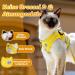Supet Cat Dishes: Soft Yellow Cat Vest for Kittens & Small Dogs (M 33-38 cm) | International Shipping - Buy Online on GoSupps.com