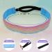 FROG SAC 5 Metallic Non Slip Headbands for Girls - Cute Adjustable Hair Accessories for Kids - Stars Zebra Cheetah Hearts Waves - Fashion Head Bands - Buy Online on GoSupps.com