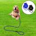 Nylon Dog Slip Lead 2 Pcs Nylon Adjustable Dog Loop Training Leash Heavy Duty Training Lead for Small and Medium Dog Outdoor Training (Blue Black) - Buy Online on GoSupps.com
