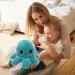 XEANCO Octopus Plushie - Double-Sided Flip Reversible Soft Stuffed Toy for Kids and Friends in Sea Green Blue | Perfect for Playing & Expressing Mood - Buy Online on GoSupps.com
