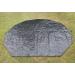 CACKOK Bell Tent Footprint Mat - Waterproof Groundsheet for Yurt & Teepee Tents - Portable Black Tarp for Picnics & Camping - 9.8FT - Buy Online on GoSupps.com