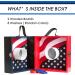 Washer Toss Game with Flag Pattern - Outdoor Giant Yard Lawn Game Set with 8 Washers - Perfect for Beach, Camping, and Backyard Fun - Buy Online on GoSupps.com