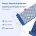 Sanung C-X2 Professional Table Tennis Net | Thick Adjustable Cotton Net with 2 Chains | Indoor Outdoor Ping Pong Mesh Net - Royal Blue - Buy Online on GoSupps.com