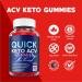 Quick Keto Gummies - Vegan Formula for Weight Loss with ACV, Vitamin B12, Beet Root Juice - 60 Gummies - Buy Online on GoSupps.com