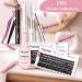 Cluster Lashes 72 Pcs Lash Clusters 2 in 1 DIY Eyelash Extension Individual Cluster Eyelashes Juliet Style Self-Application Fluffy Super Thin Band Reusable Soft & Comfortable(Juliet-D-10-16mix) 10-16 mix Juliet - Buy Online on GoSupps.com