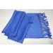 GFM Smooth Shiny Surface Pashmina Style Scarf - Blue (L9) - Buy Online on GoSupps.com