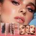 Palette de contour du visage Livre de maquillage multifonctionnel poudre de surbrillance ensemble cosm tique pour avec finition pigment e lisse | Kit de voyage de beaut portable pour les - Buy Online on GoSupps.com