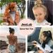 JessLab Spiral Hair Ties 20 Pcs - No Crease Phone Cord Hair Ties for Girls & Women - Glossy Hair Accessory Gift - Buy Online on GoSupps.com