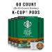Starbucks Decaf House Blend K-Cup Coffee Pods - 60 Pods for Keurig Brewers - Buy Online on GoSupps.com