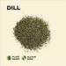 Nature Kitchen Dill Tips Herb 120g - Gluten-Free & Vegan Seasoning Blend for Everyday Cooking - Perfect for Marinades, Sauces, Frying, Baking, Grilling - Buy Online on GoSupps.com