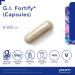 Pure Encapsulations G.I. Fortify Capsules - Supports G.I. Function, Motility, and Detox - 120 Caps - Buy Online on GoSupps.com