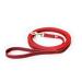 IDC Color & Gray rubberized leash 20 mm x 5 m with loop red-grey Red-grey 20 mm x 5 m (with loop)
