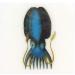 Eclectic Lady Vanilla Scented Glycerin Soap with Vintage Ocean Creatures Squid