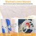 59x39.4inch Tufting Cloth Monk Fabric with Marked Lines - Punch Needle Tufting Gun White | Shop Now - Buy Online on GoSupps.com