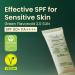 Lab Mineral 100% Zinc SPF 50 Sunscreen | Hydrating Reef Friendly Korean Beauty | Protect Face & Body - Green Flavonoid 2.0 by Blanc Doux - Buy Online on GoSupps.com