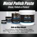 Rolite RMP45z Metal Polish Paste - Industrial Strength Scratch Remover & Cleaner for Aluminum, Chrome, Stainless Steel - Non-Toxic Formula - 4.5oz - Buy Online on GoSupps.com