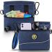 Premium Dog Treats Bag with Magnetic Lock & Removable Pocket - Ideal for Agility Training | Dark Blue - Buy Online on GoSupps.com