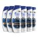 Head and Shoulders Shampoo For Men, Men Advanced Series Sandalwood 2-in-1 Shampoo and Conditioner, 12.8 fl oz, Pack of 6 6 Pack