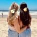 3Pcs Hawaiian Flower Hair Clips 5.5'' Hibiscus Hair Clip Strong Hold Girls Flower Clips 3 Colors Tropical Flower Hair Clip Hair Accessories for Women Girls Wedding Luau Party - Buy Online on GoSupps.com