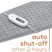 Beurer UHP49 Heating Pad for Back Pain Relief - 6 Heat Settings, Soft Microplush Fabric - Machine Washable with Auto Shut Off - Electric Heating Pad for Cramps and Muscles - Adjustable Strap - Buy Online on GoSupps.com
