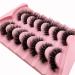 7 Pairs 3D Cat Eye False Eyelashes - Fluffy Volume Curly Reusable Faux Mink Makeup - Buy Online on GoSupps.com
