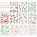 WOKOTO 12 Sheets Kids Nail Stickers - Self-Adhesive 3D Nail Art Decals for Girls, Women - Cute Carton Flowers, Animals, Fruits - Nail Decals KIT1 - Buy Online on GoSupps.com