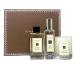Jo Malone London Limited Edition Essentials Trio - English Pear & Freesia Cologne - Wood Sage & Sea Salt Gel Moussant - Peony & Blush Suede Candle - Travel Size