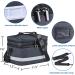 Portable Medication Organizer Storage Bag - Travel Pill Bottle Holder with Strap - Family First Aid Box (Grey - Buy Online on GoSupps.com