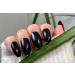 TEN NAILS 24pcs Ballerina False Nails Fake Coffin Long Tips 12 Sizes with Glue (Pretty Glossy Black) - Buy Online on GoSupps.com
