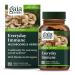 Gaia Herbs Everyday Immune Mushrooms & Herbs - Immune Support Supplement to Help Aid Overall Wellness* - with Turmeric, Astragalus, Cordyceps, and Chaga Mushrooms - 60 Vegan Capsules (30-Day Supply)
