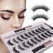 10 Pairs Magnetic Eyelashes with Eyeliner Kit Reusable 3D False Eyelashes Glue-free Natural Look False EyeLashes Upgraded Waterproof Magnetic Eyeliner with Tweezers Gifts for Her - Buy Online on GoSupps.com