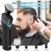 5-in-1 Electric Rotary Shaver for Men - IPX7 Waterproof, Rechargeable Cordless Razor for Shaving Beard, Body, and Pubic Hair - Blue - Buy Online on GoSupps.com