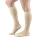 Truform 20-30 mmHg Compression MicroFiber Stockings for Men & Women - Knee High Closed Toe Beige Large (1 Pair) - International Shipping Available - Buy Online on GoSupps.com