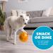 Outward Hound Planet Dog Orbee-Tuff Snoop - Interactive Snack Ball Toy for Dogs - Large Orange - Ideal for International Shipping - Buy Online on GoSupps.com